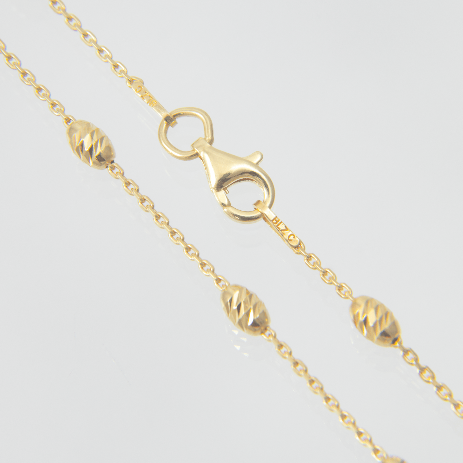 Cadena Militar Espaciada Ovalada Italy IT 65 cm - Vibrantto Joyas y Accesorios - 45303