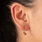 Candonga Gancho Circon 4mm Fucsia - Vibrantto Joyas y Accesorios - 9010112-Fucsia