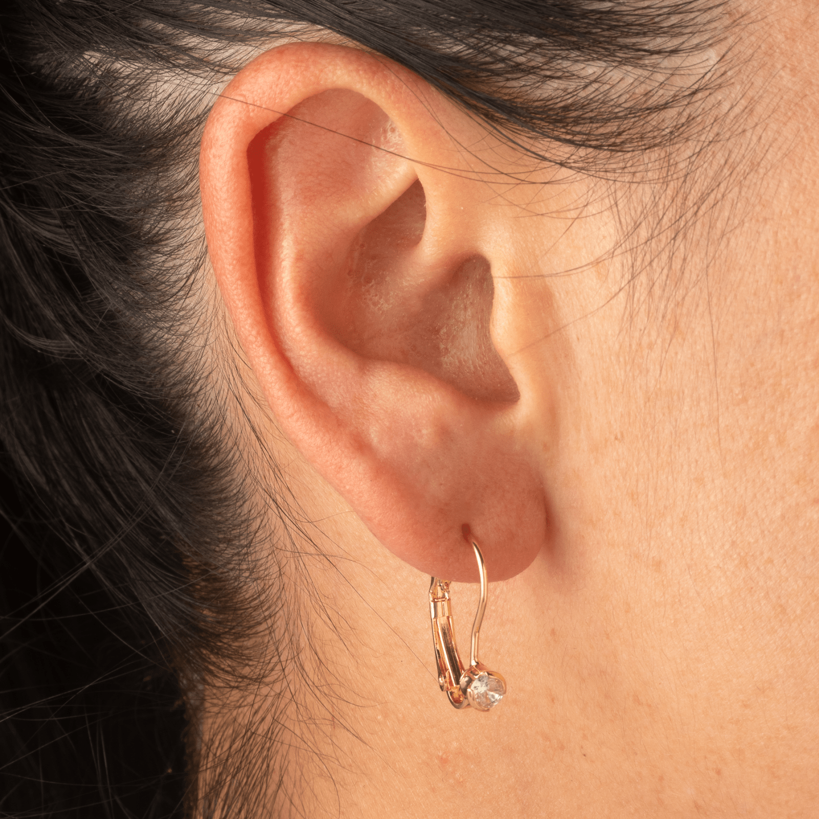 Candonga Gancho Circon 5mm Cristal - Vibrantto Joyas y Accesorios - 09010113-Cristal