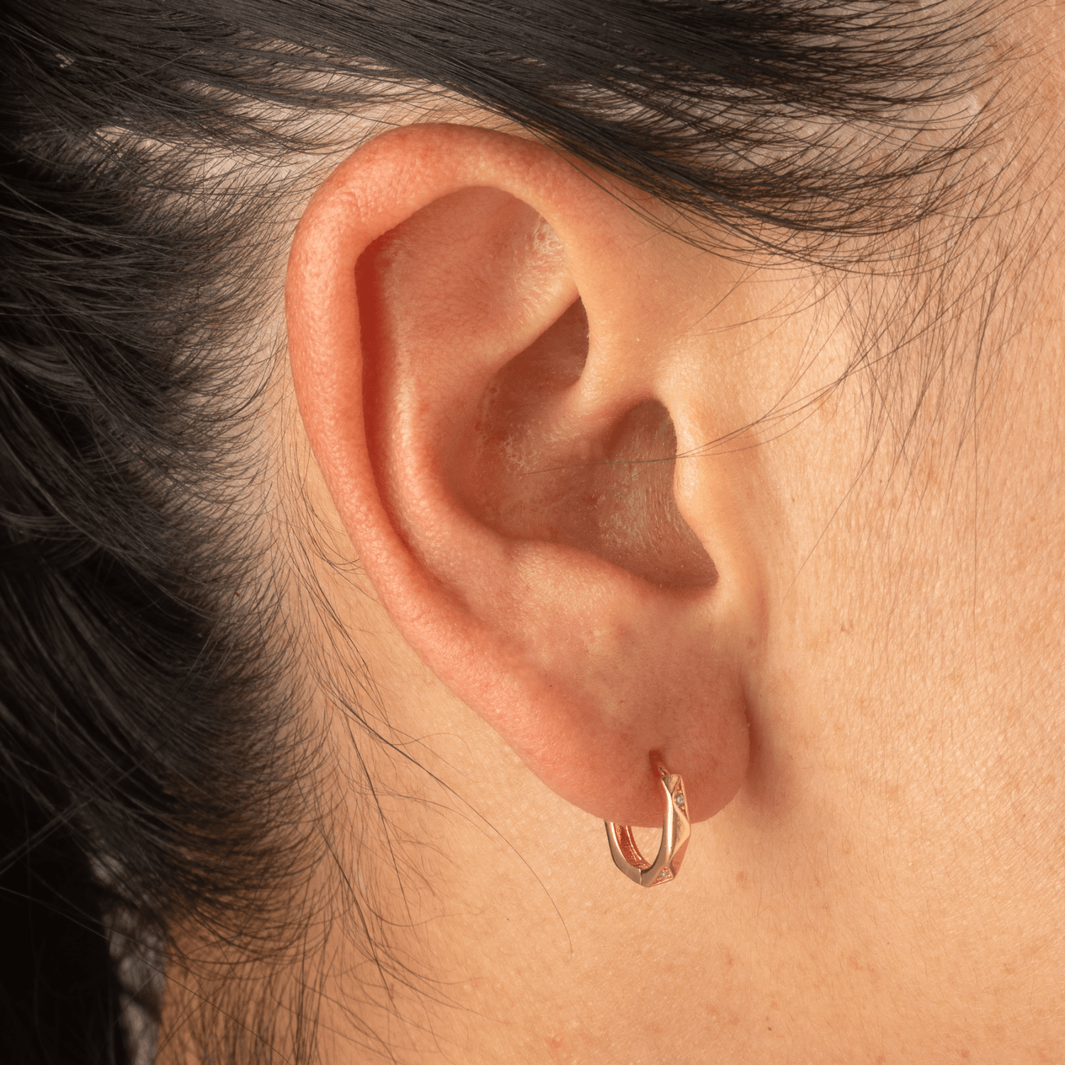 Candonga Geometrica 1.1cm - Vibrantto Joyas y Accesorios - 9031232