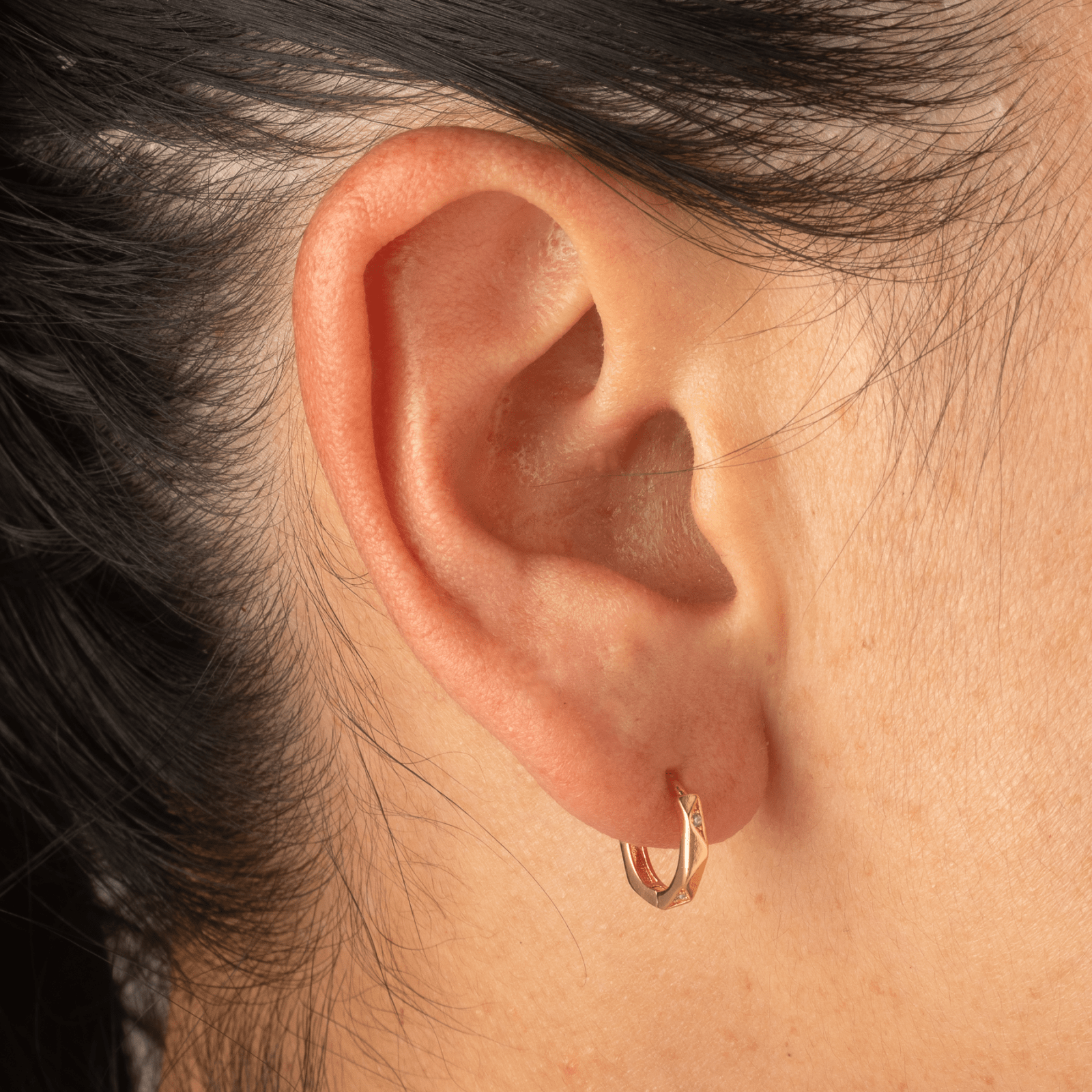 Candonga Geometrica 1.1cm - Vibrantto Joyas y Accesorios - 9031232