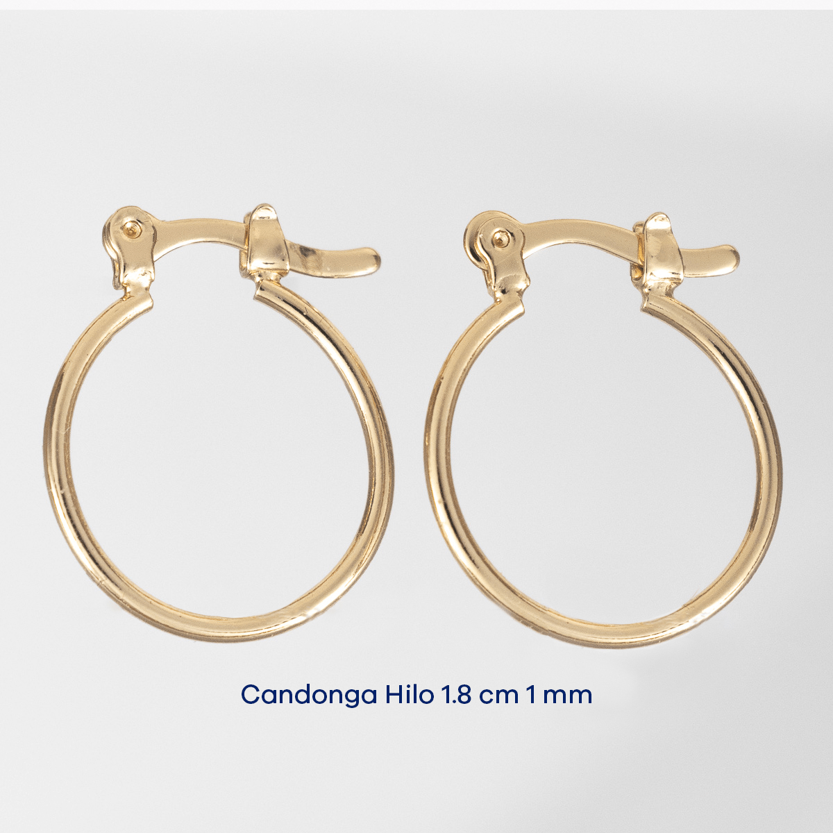 Candonga Hilo 1.8cm 1mm - Vibrantto Joyas y Accesorios - AC497