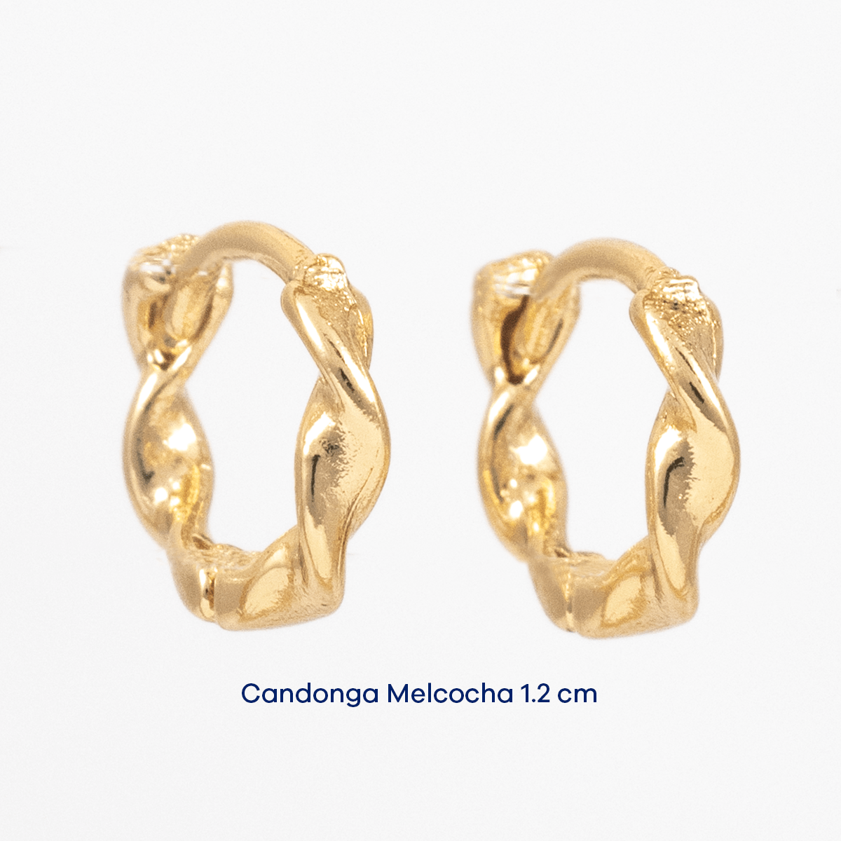 Candonga Melcocha 1.2 cm - Vibrantto Joyas y Accesorios - AC354