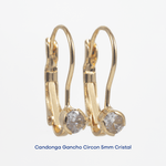Candonga Gancho Circon 5mm Cristal - Vibrantto Joyas y Accesorios - 09010113-Cristal