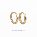 Candonga Lisa 1cm - Vibrantto Joyas y Accesorios - 9031219