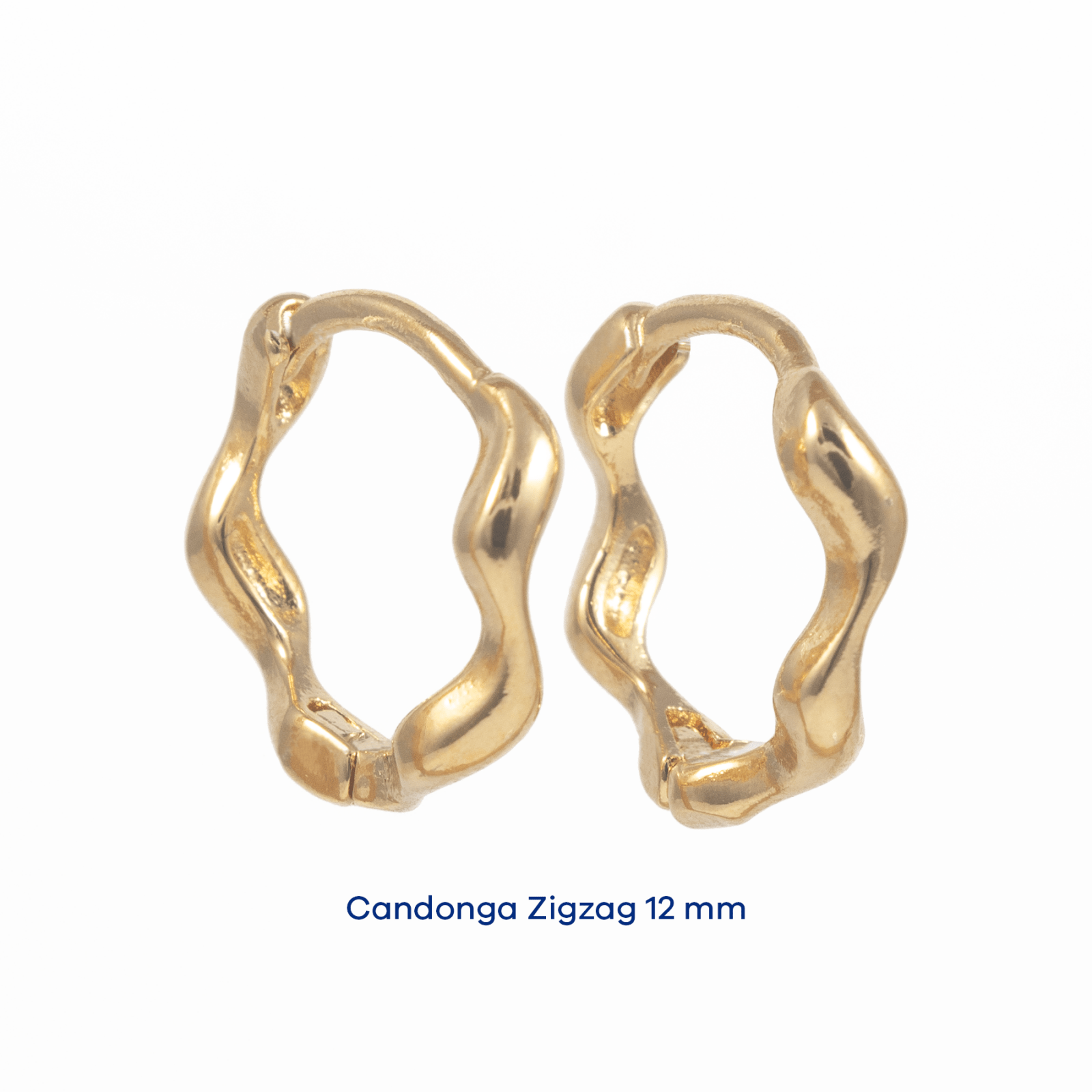 Candonga zigzag 1.2cm - Vibrantto Joyas y Accesorios - 9031221