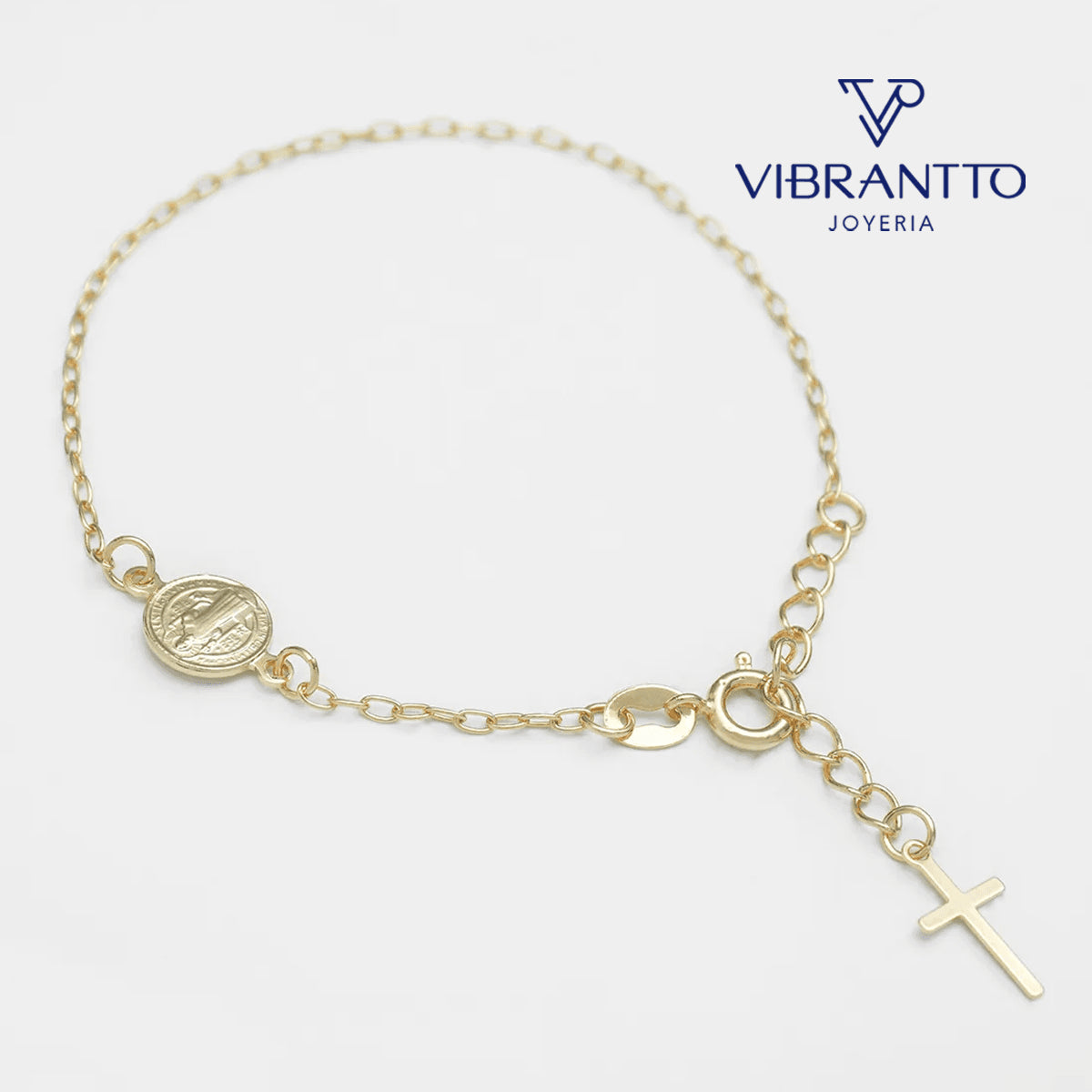 Pulsera San Benito 16.5 Cm Extensor