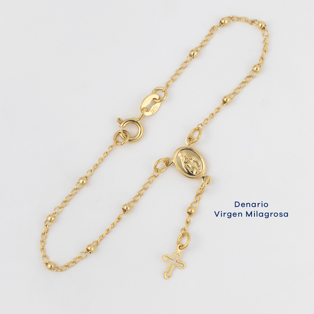 Denario Virgen Milagrosa 16.5 cm - Vibrantto Joyas y Accesorios - OC56232