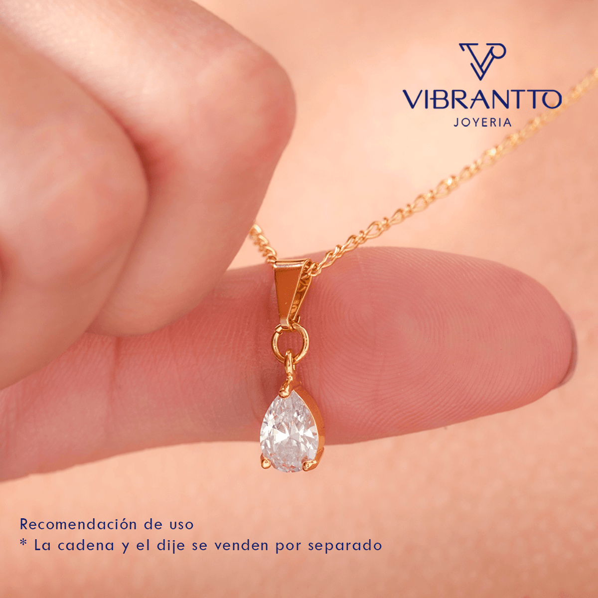 Dije Gota - Vibrantto Joyería