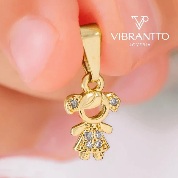 Dije Niña - Vibrantto Joyería