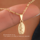 Dije Virgen Guadalupe Finita - Vibrantto Joyería