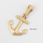 Dije Ancla - Vibrantto Joyas y Accesorios - OC27798