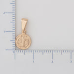 Medalla San Benito mini 9 mm - Vibrantto Joyas y Accesorios - D101