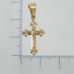 Dije Cruz Crucifijo Mediano - Vibrantto Joyas y Accesorios - OC27711