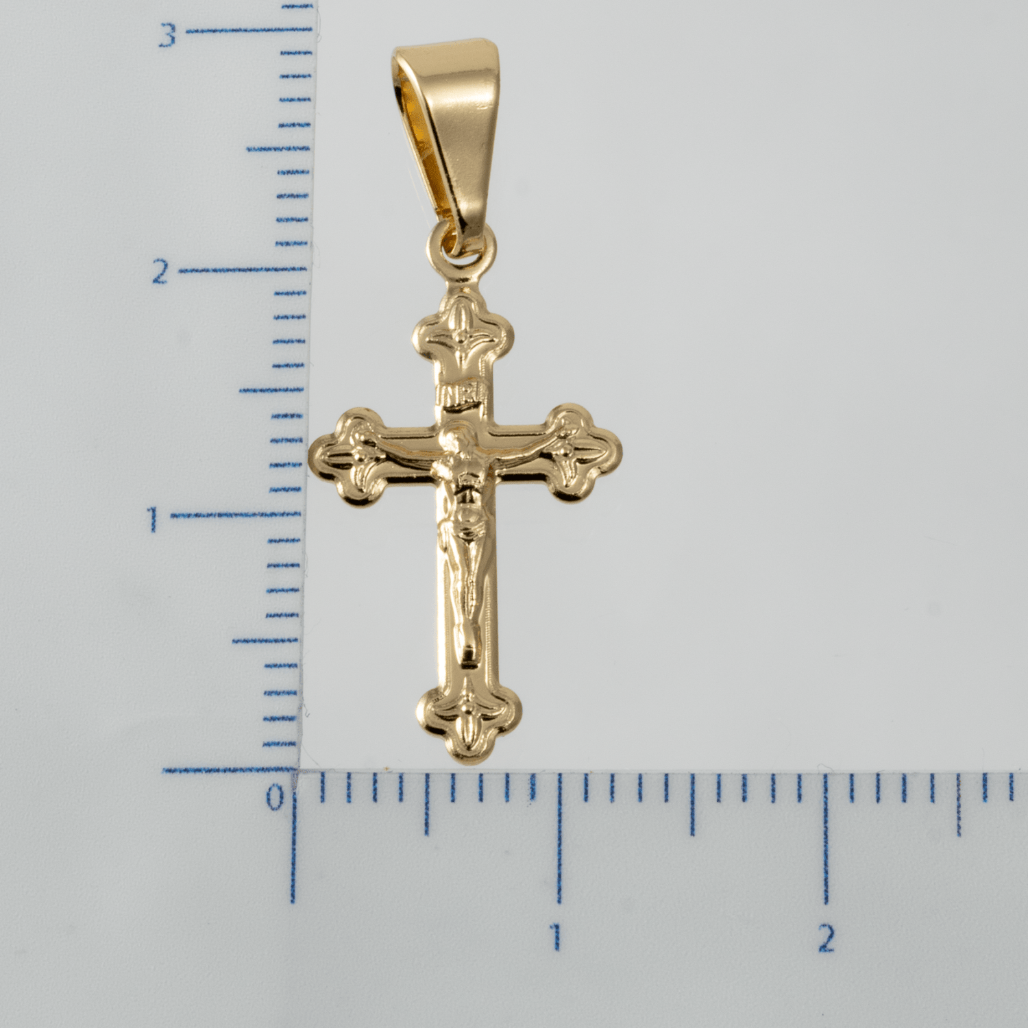 Dije Cruz Crucifijo Mediano - Vibrantto Joyas y Accesorios - OC27711