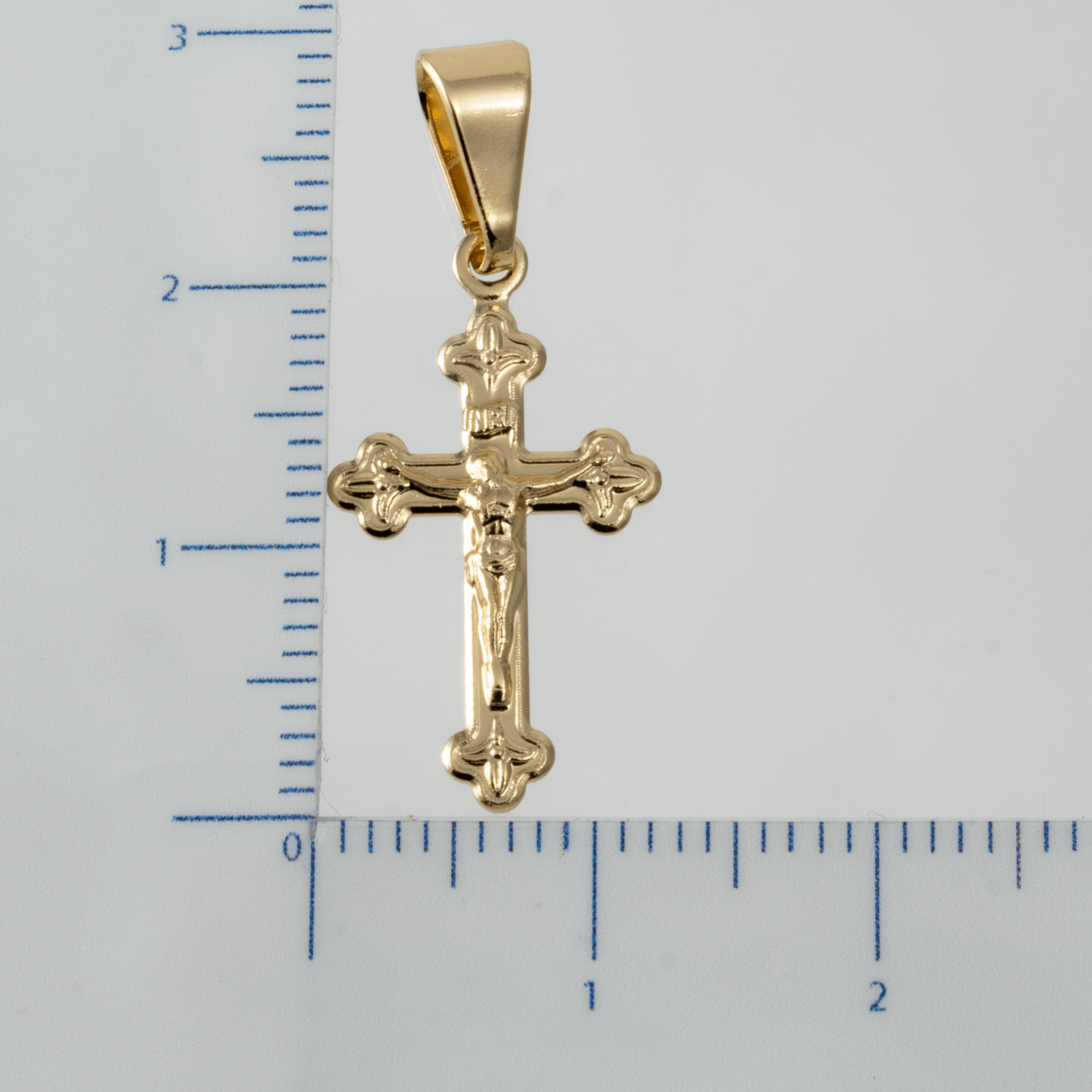 Dije Cruz Crucifijo Mediano - Vibrantto Joyas y Accesorios - OC27711