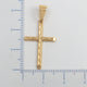 Dije Cruz Grabada 2.5cm - Vibrantto Joyería - OC28042