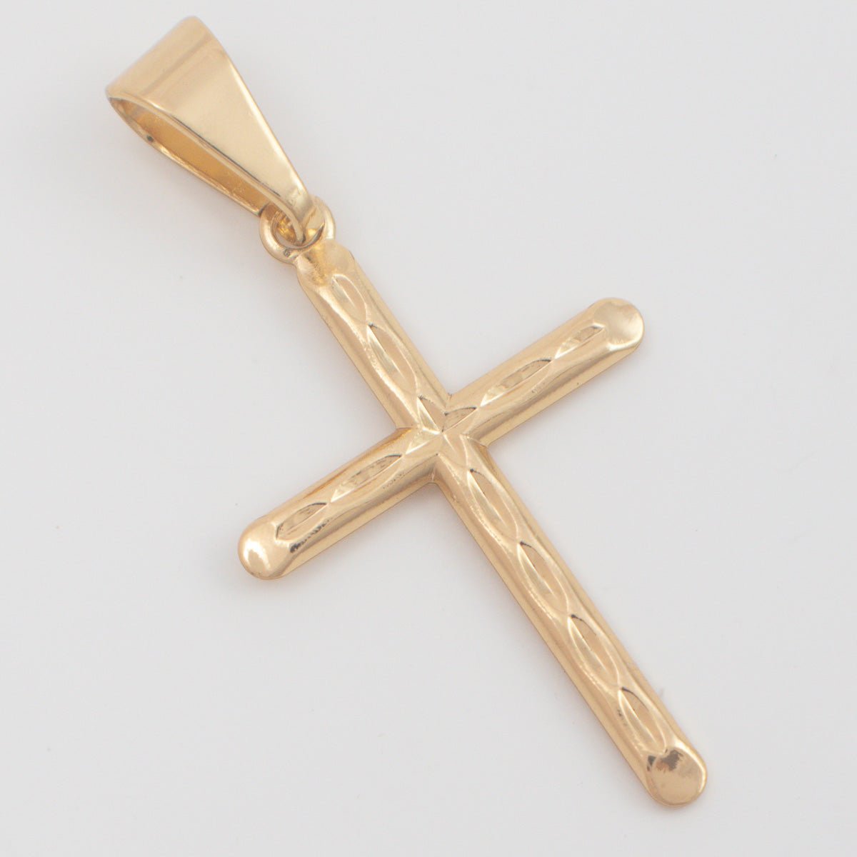 Dije Cruz Grabada 2.5cm - Vibrantto Joyería - OC28042