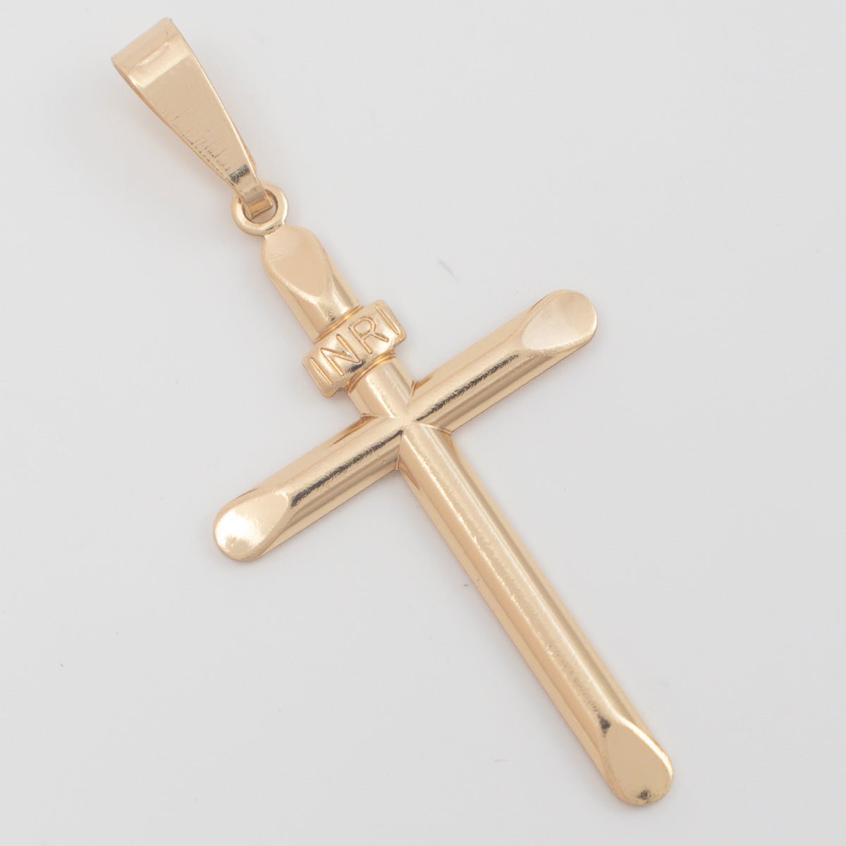 Dije Cruz Puntas Planas 3.5cm - Vibrantto Joyería - OC28145