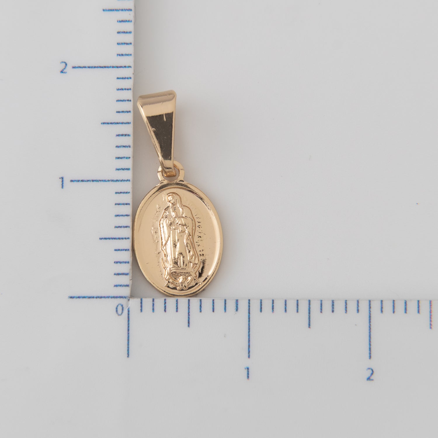 Medalla Guadalupe ovalada