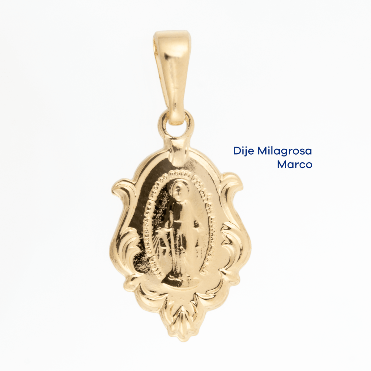 Medalla Milagrosa Marco - Vibrantto Joyas y Accesorios-9130859