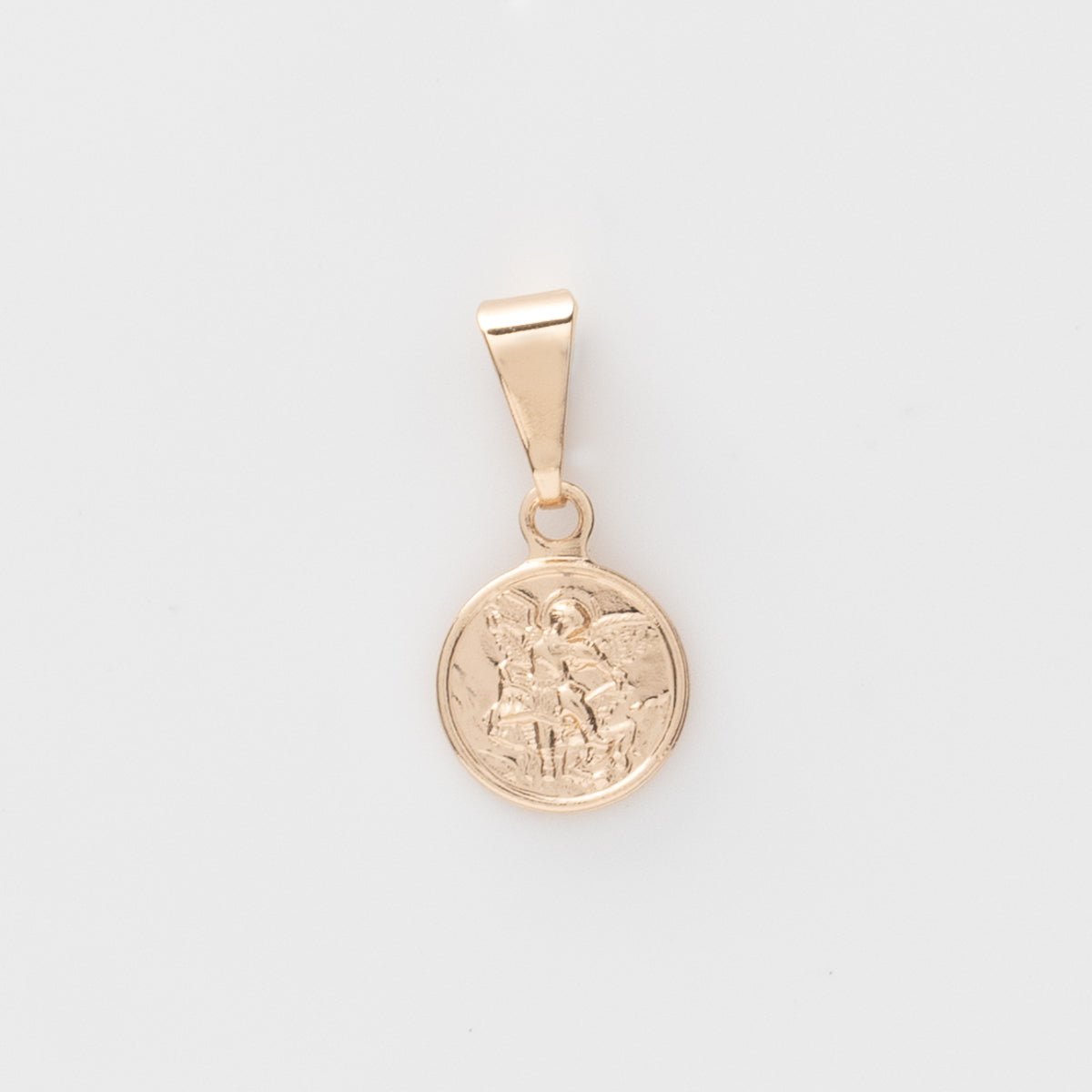 Medalla San Miguel Arcángel mini 9 mm - Vibrantto Joyas y Accesorios - OC26106