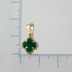 Dije Trebol VC Verde Mini 1mm - Vibrantto Joyas y Accesorios - OC26900