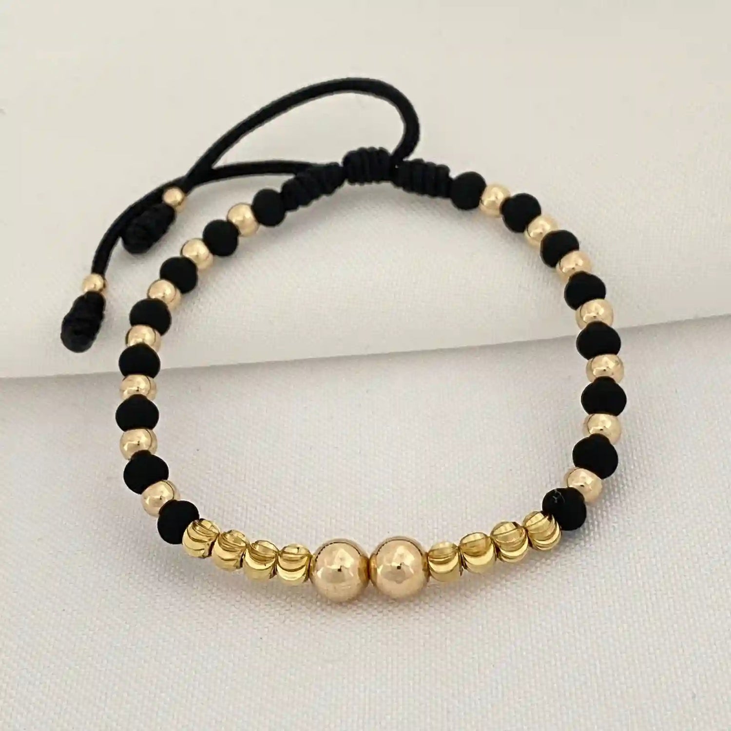 Manilla Duotono Oro Negro - Vibrantto Joyería