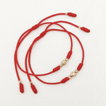 Manilla Pareja Hilo Rojo - Vibrantto Joyería 