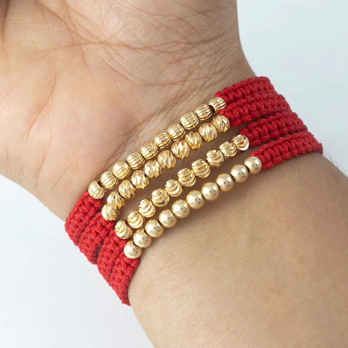Manilla Zenh Rojo - Vibrantto Joyería