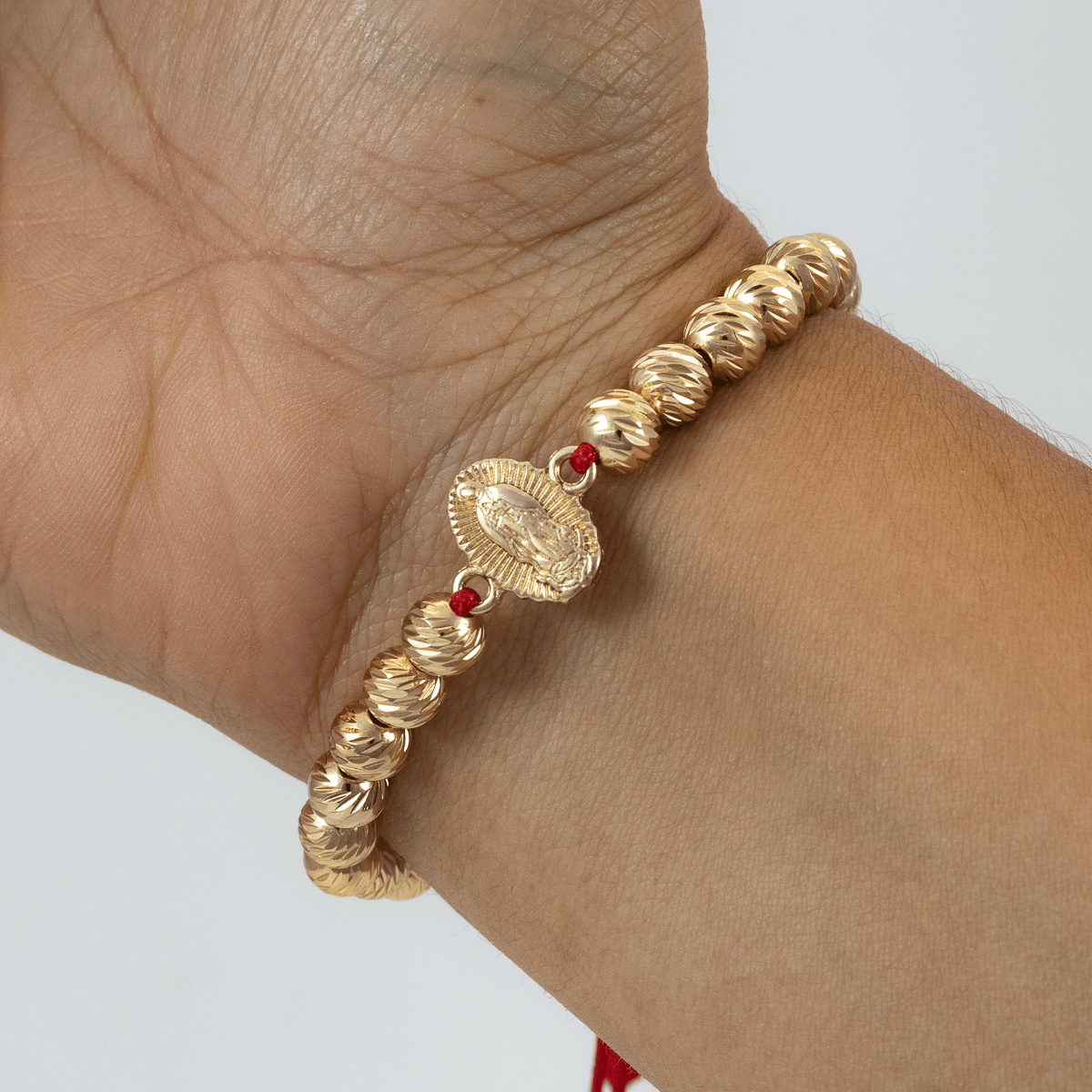 Manilla Guadalupe Full diamantada 6mm - Vibrantto Joyas y Accesorios - MU3056