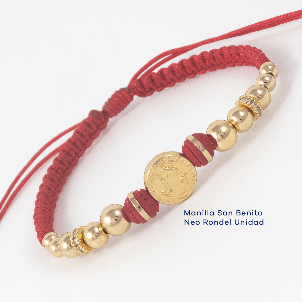 Manilla San Benito Neo Rondel - Vibrantto Joyería 