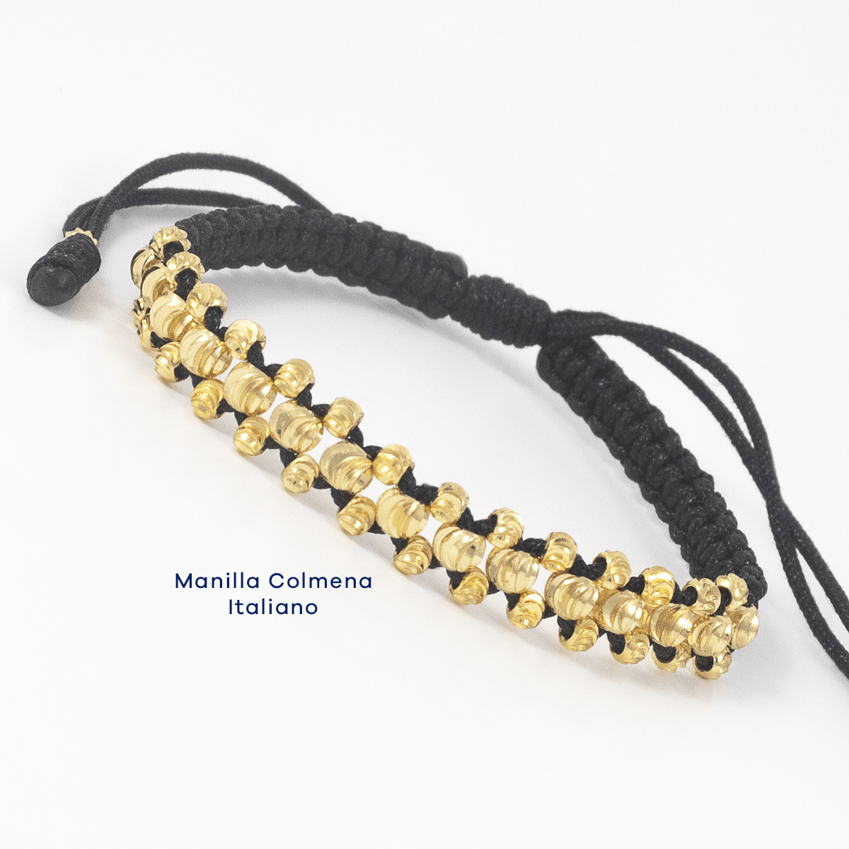 Manilla Colmena Italiano - Vibrantto Joyas y Accesorios - MU3016