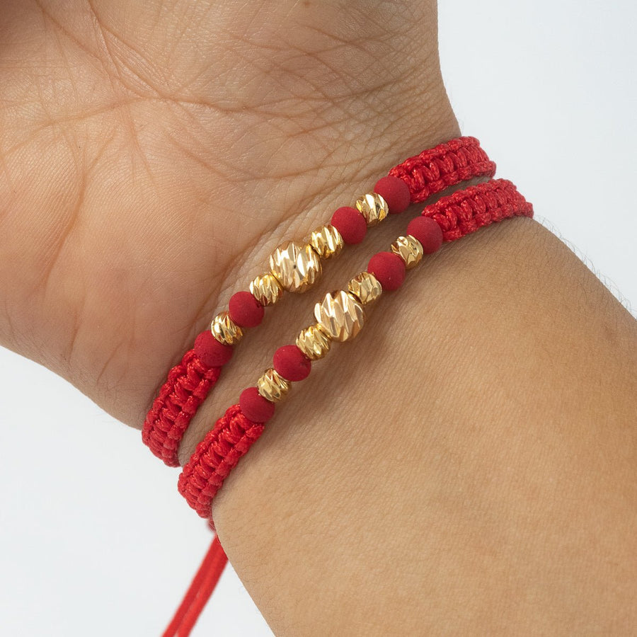 Manillas Artesanales. Balines en Oro Laminado 18k – Vibrantto Joyas y ...