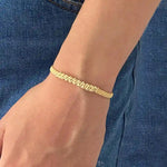 Manilla Mini Serpiente 2. Oro Laminado 18k - Vibrantto.com - Colombia