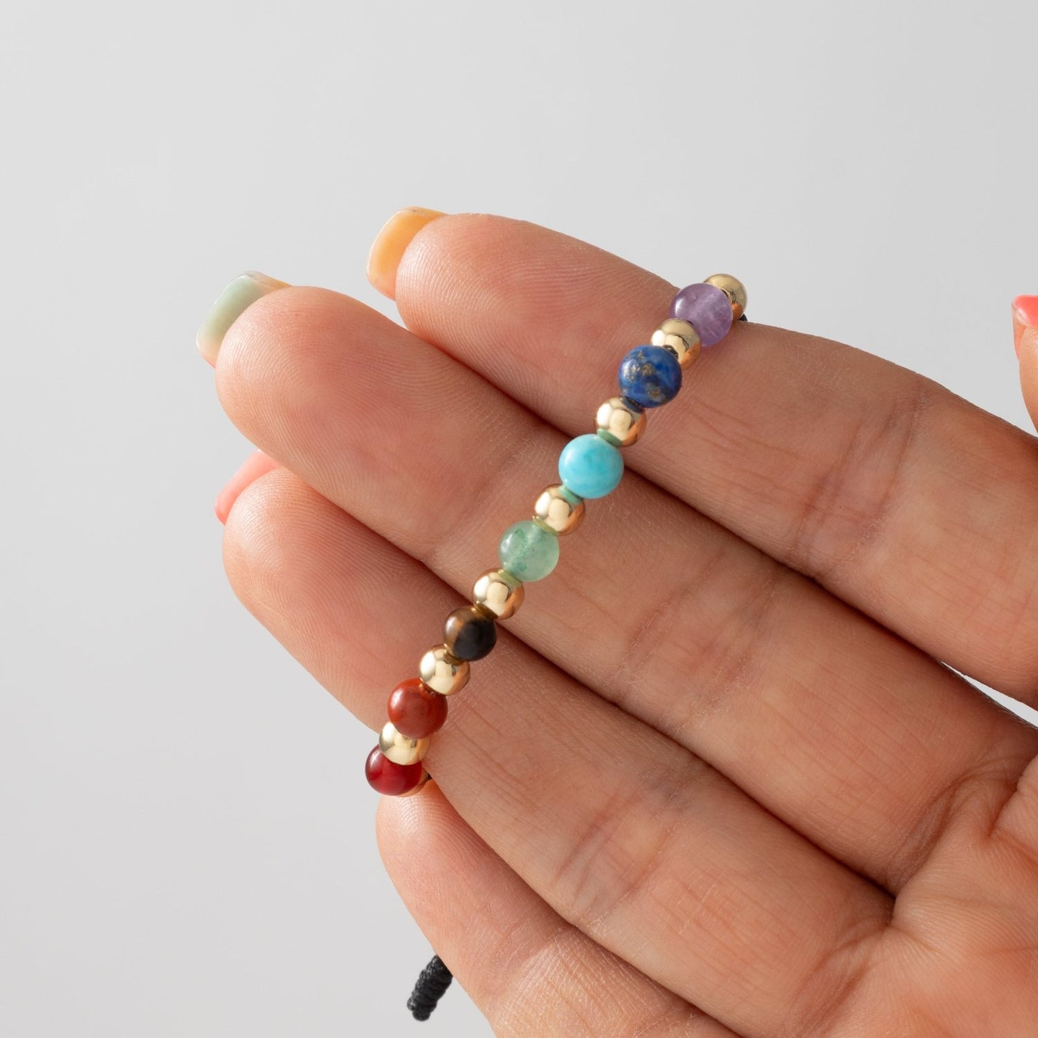 Manilla Niño 7 Chakras - Vibrantto Joyas y Accesorios-MN1005