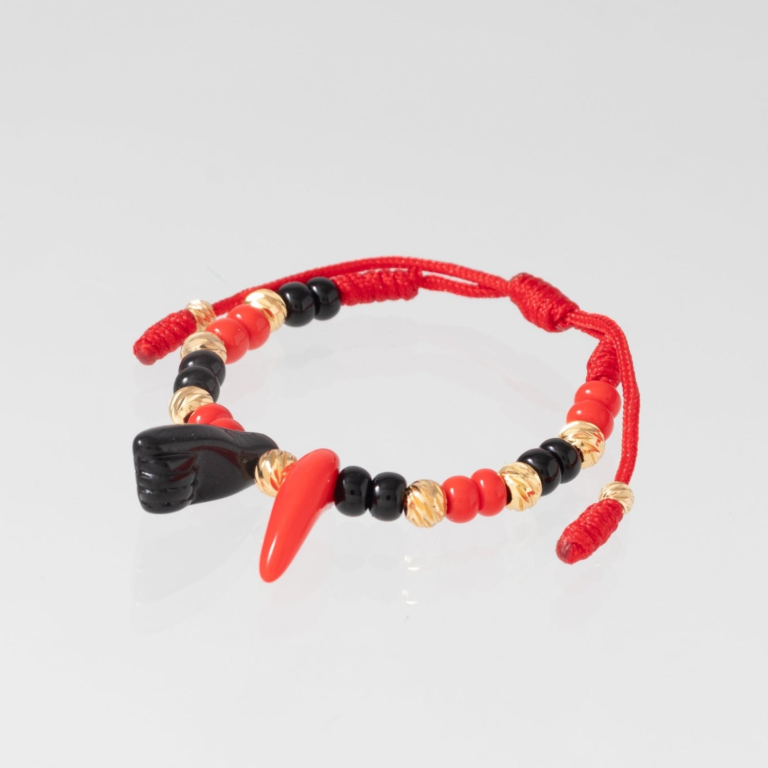 Manilla Niño Protección Azabache - Vibrantto Joyas y Accesorios-MN1003