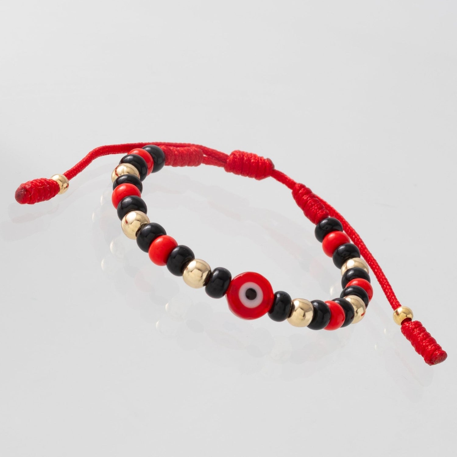 Manilla Niño Ojo Turco Coral - Vibrantto Joyas y Accesorios-MN1002