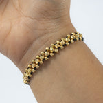 Manilla Colmena Diamantado - Vibrantto Joyas y Accesorios - MU3018