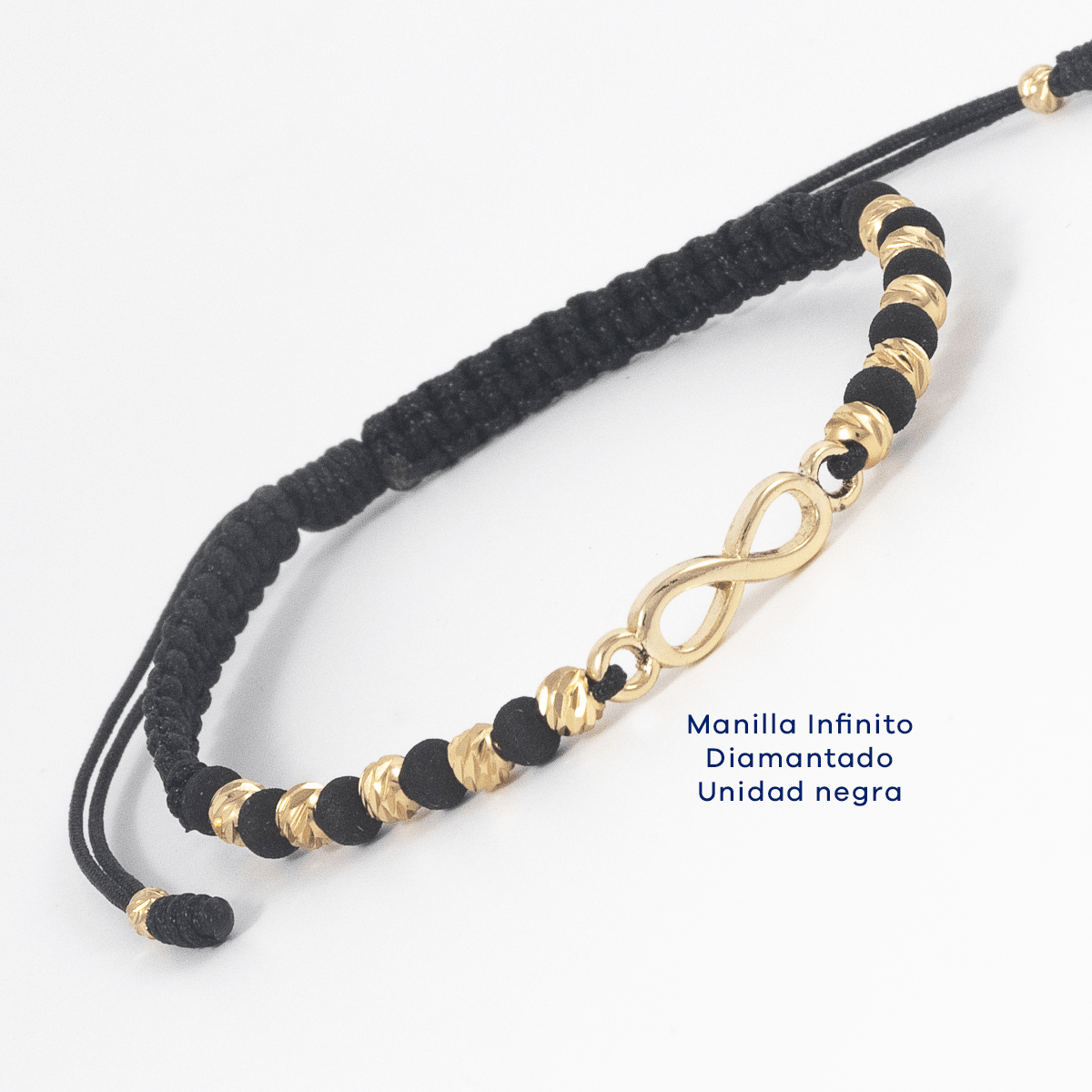 Manilla Infinito Diamantado Unidad - Vibrantto Joyería - MU3100