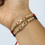 Manilla Pareja Infinito Infinito Italo Liso - Vibrantto Joyas y Accesorios - MP3041