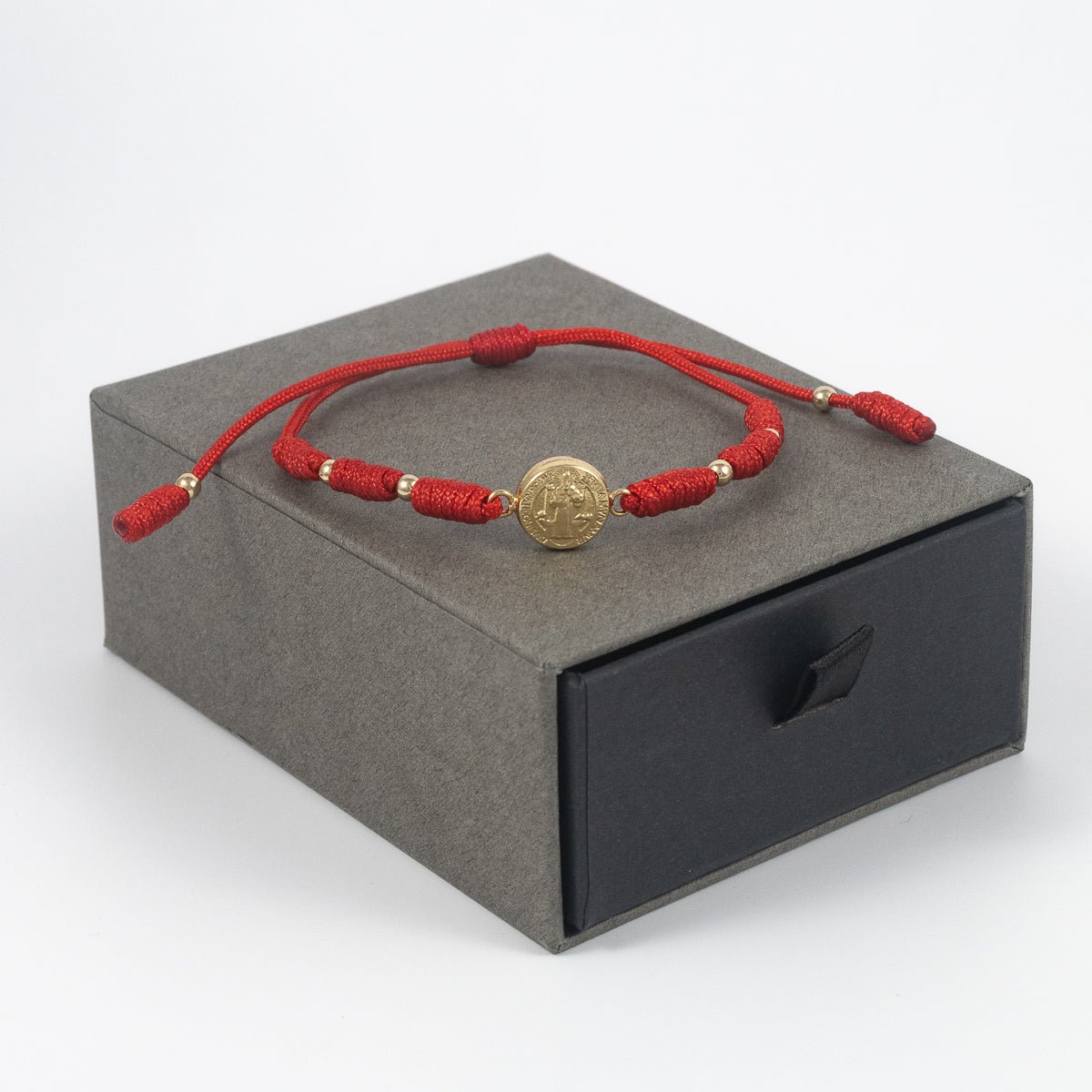 Manilla San Benito 7 nudos 4mm Herraje Unidad - Vibrantto Joyas y Accesorios - MU3049