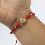 Manilla San Benito 7 nudos 4mm Herraje Unidad - Vibrantto Joyas y Accesorios - MU3049