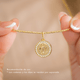 Medalla San Benito Circonias - Vibrantto Joyería