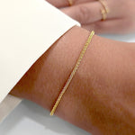 Pulsera Franco Finita 16 Cm + Extensor - Vibrantto Joyería
