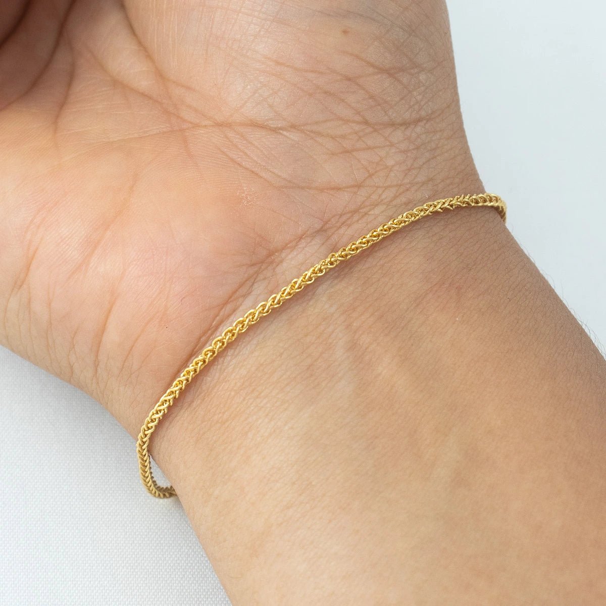 Pulsera Franco Finita 16 Cm + Extensor - Vibrantto Joyería