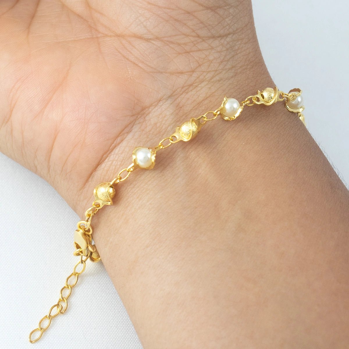 Pulsera Romantic 16 cm + extensor - Vibrantto Joyería