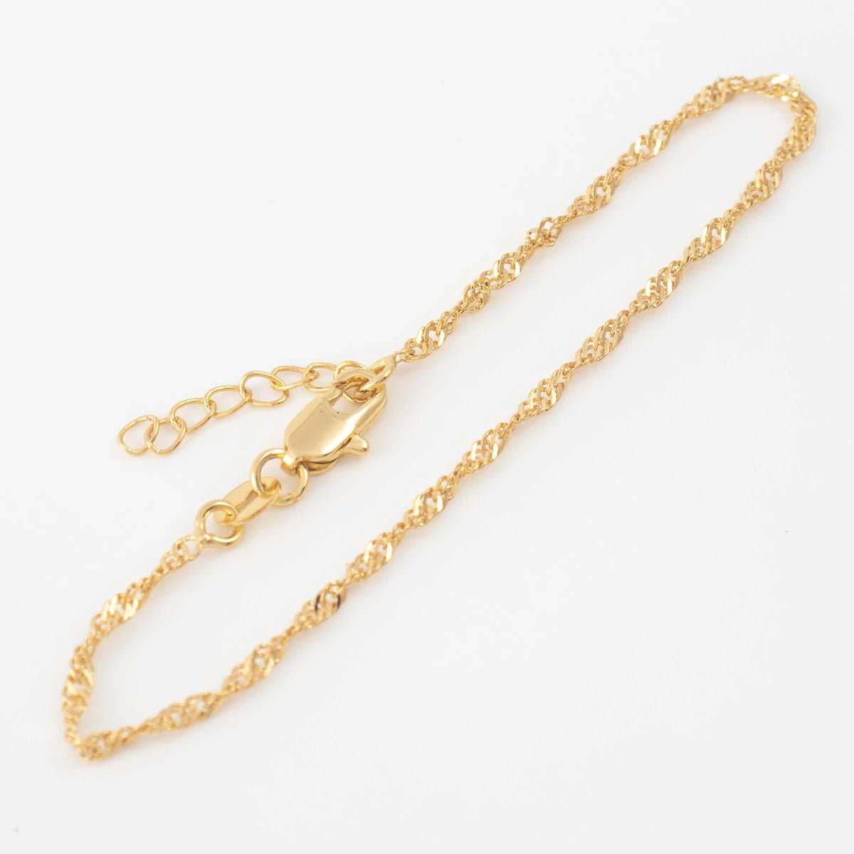 Pulsera Singapur 16 Cm + Extensor - Vibrantto Joyería