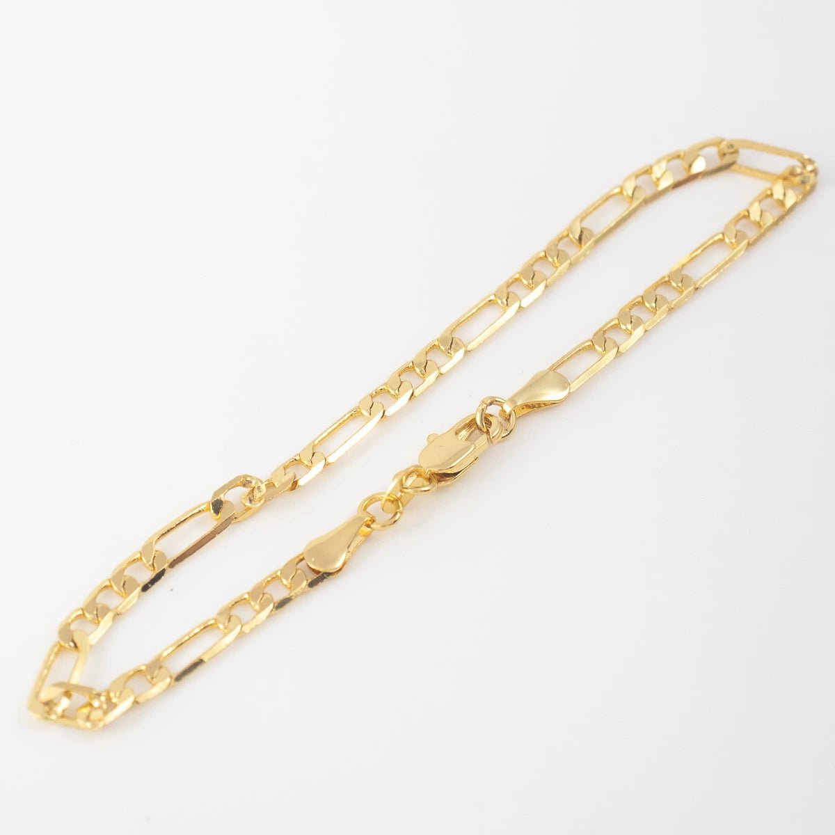 Pulsera Tejido 3x1 Diamantado 20 cm - Vibrantto Joyería