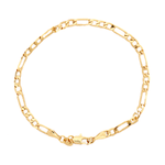 Pulsera Tejido 3x1 Diamantado 20 cm - Vibrantto Joyería